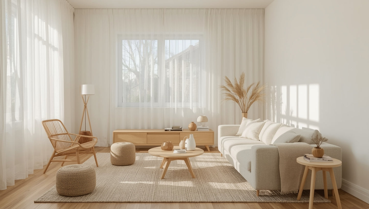 Serene Scandinavian Space – Minimalist Harmony