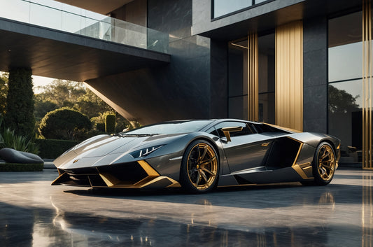 Lamborghini-Inspired Futuristic Hypercar